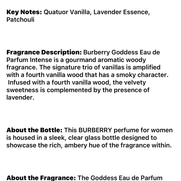 🦋Burberry Goddess Intense Mini - Picture 5 of 5